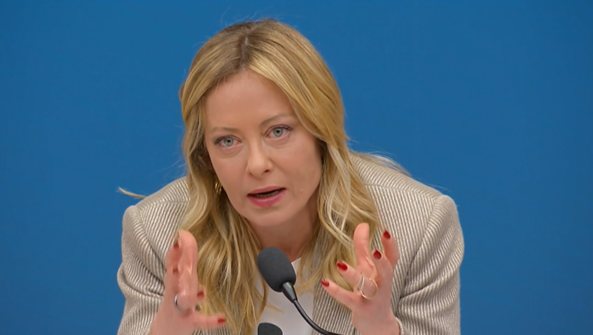 Meloni: "Risentiamo molto del rallentamento dell'economia tedesca, ci sono situazioni esogene che è difficile risolvere"